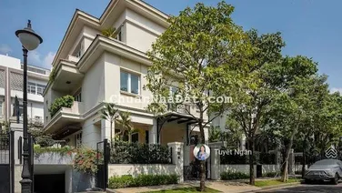 Biệt thự góc Sala - Thủ Thiêm Q2 - 550m2 - 22x26m -hầm 4 tầng - 550 tỷ