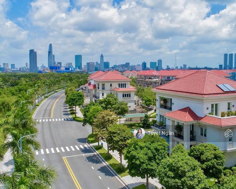 Biệt thự góc Sala - Thủ Thiêm Q2 - 550m2 - 22x26m -hầm 4 tầng - 550 tỷ