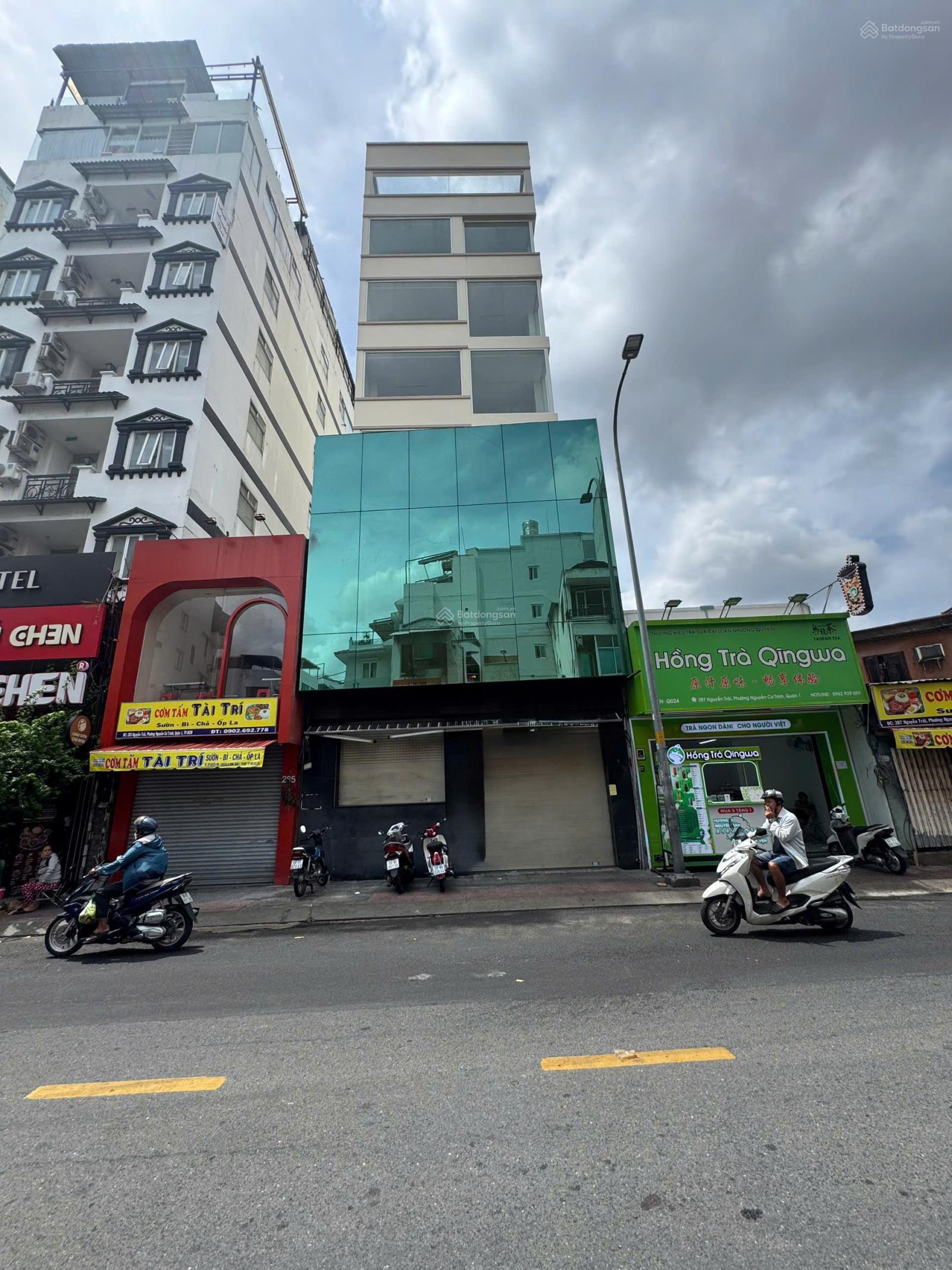 Bán tòa nhà mặt tiền Âu Cơ - Lạc Long Quân - DT: 8.5 x 23m - hầm + 6 tầng - giá bán: 40 tỷ TL