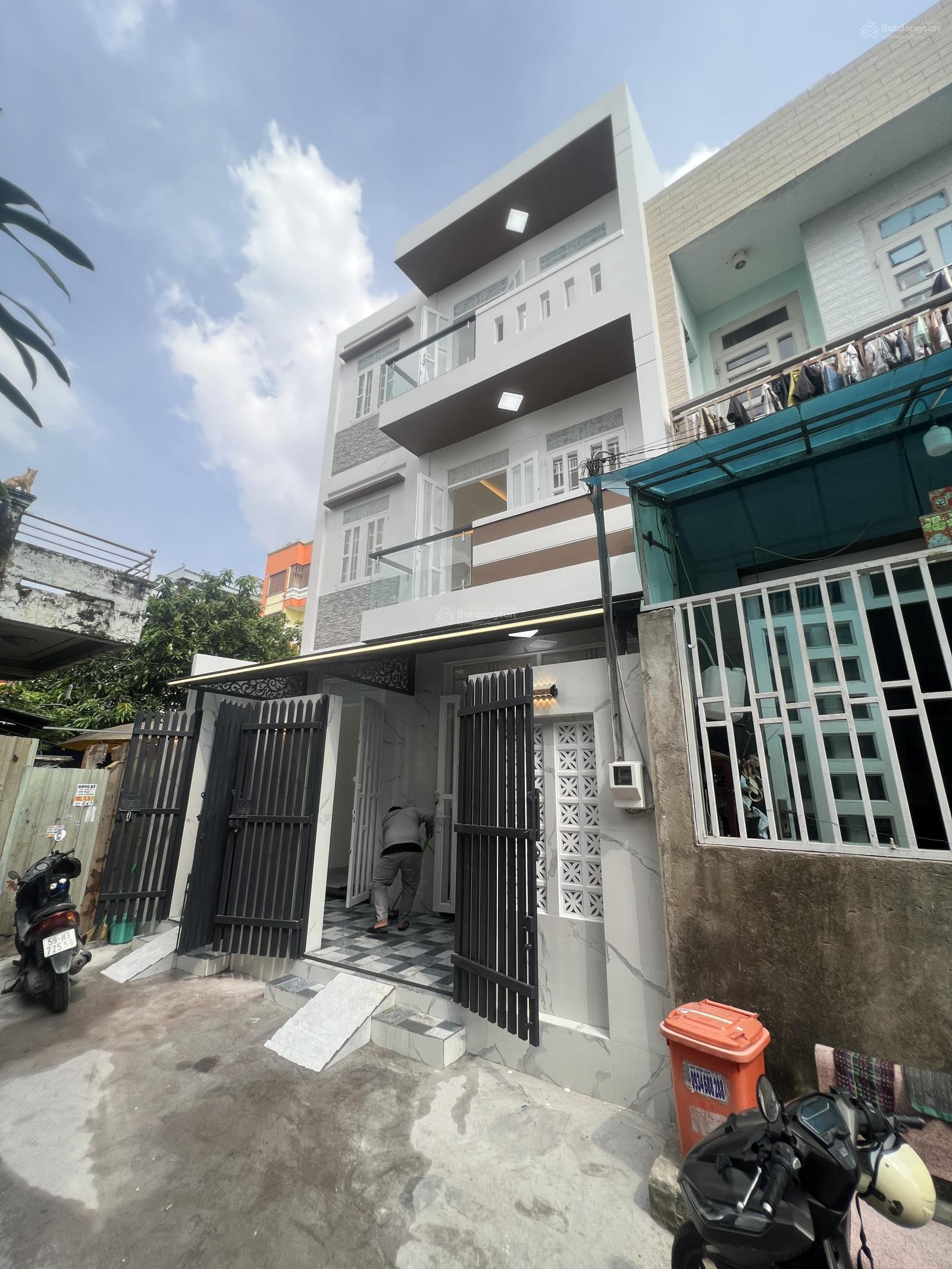 HH 70tr nhận đủ bán nhà mới 100% chiều ngang khủng 6m5 hẻm 5m 109 Bình Trị Đông, Bình Tân giáp Q6