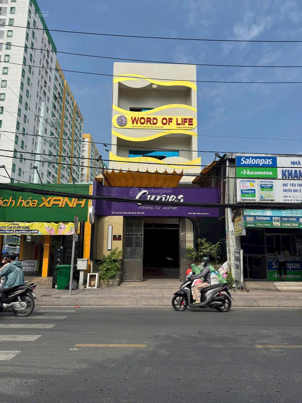 Giá thấp nhất! Bán nhà mặt tiền Âu Cơ Q. Tân Phú - DT 5,5x30m hầm 6 tầng có HĐT 85 triệu giá 26 tỷ