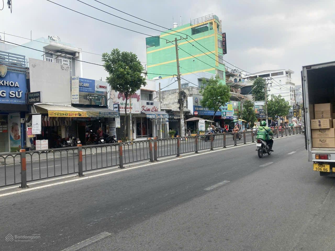 Chủ lớn tuổi cần bán gấp đinh cư mặt tiền Phan Văn Trị 5.5x30m HĐT 45tr/th CT xây hầm 7 tầng 23 tỷ