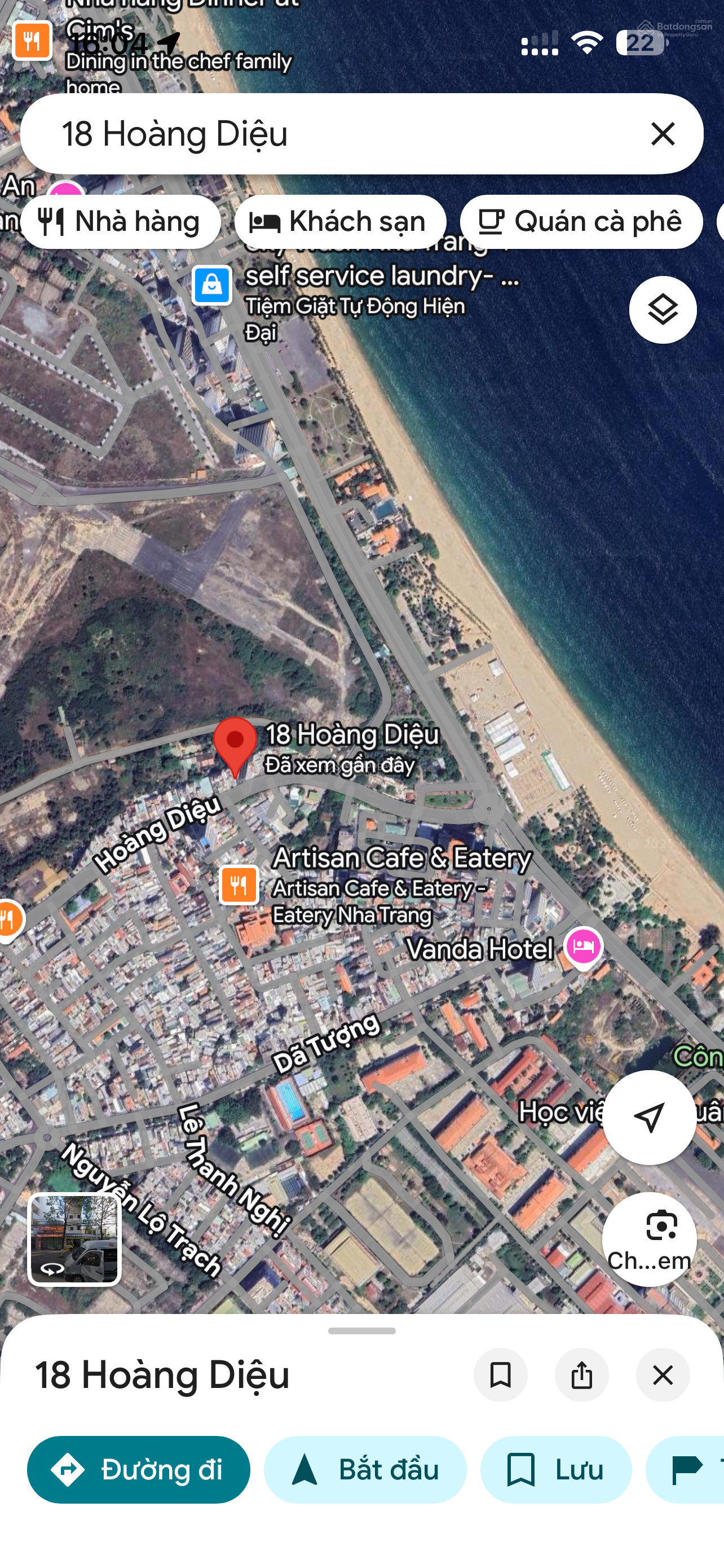 Bán lô đất mặt tiền Hoàng Diệu ngang 7m - LK biển - Phù hợp xây khách sạn & kinh doanh DV du lịch