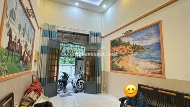 Nhà 2 tầng 87m2 có 3PN 2WC sổ hồng hoàn công, nhà mới vào ở ngay, giảm giá bán nhanh chỉ 4.8 tỷ