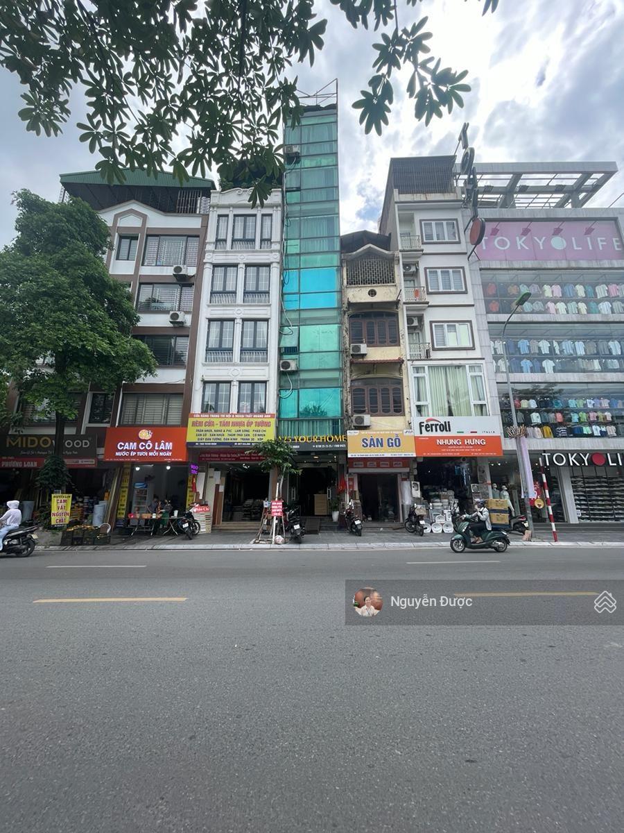Mặt phố Thanh Nhàn, Võ Thị Sáu, Hai Bà Trưng, view hồ, DT 73m2, 7 tầng, cho thuê 80tr/th, chỉ 42 tỷ