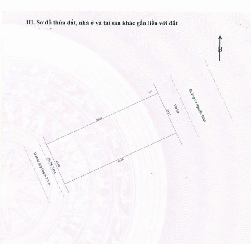 Bán đất mặt tiền biển đường võ nguyên giáp ngang 21m giá chỉ 70 triệu/m2