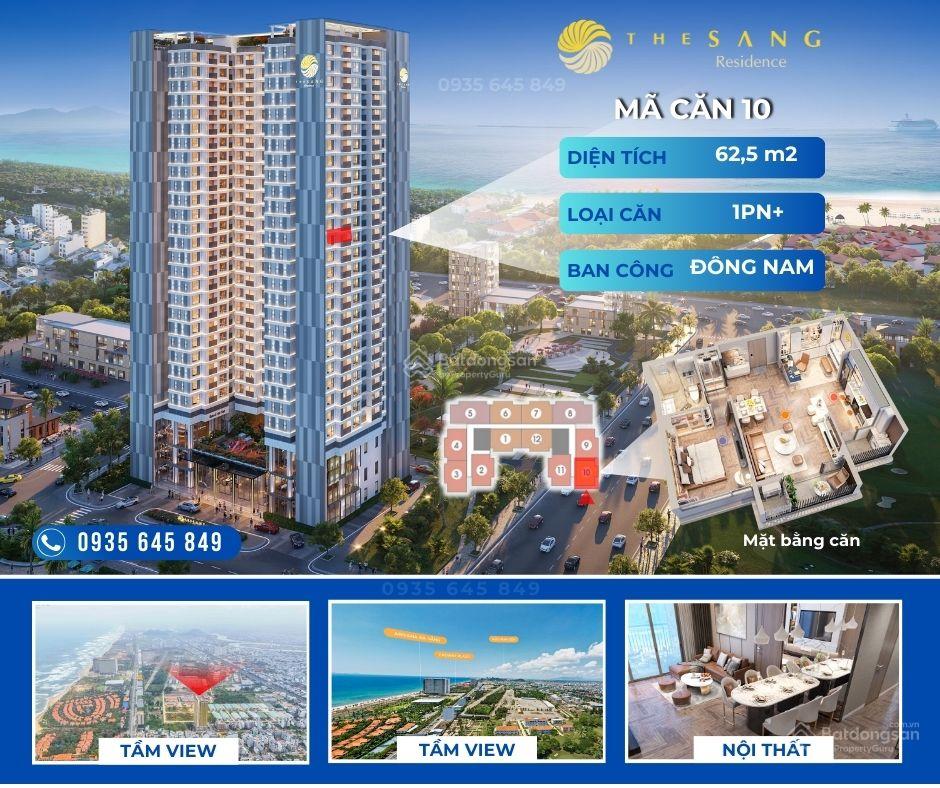 Bán nhanh 1PN + The Sang view biển Mỹ Khê, cạnh An Thượng, sở hữu lâu dài - Giá tốt nhất hiện tại