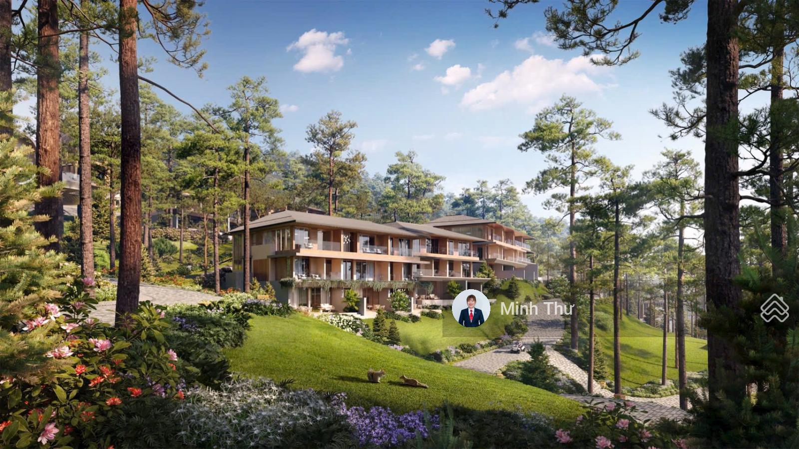 Biệt thự Rừng Thông, view hồ, kề InterContinental Thanh Xuan Resort giá 15.6 tỷ, 160m2, tặng 3 năm