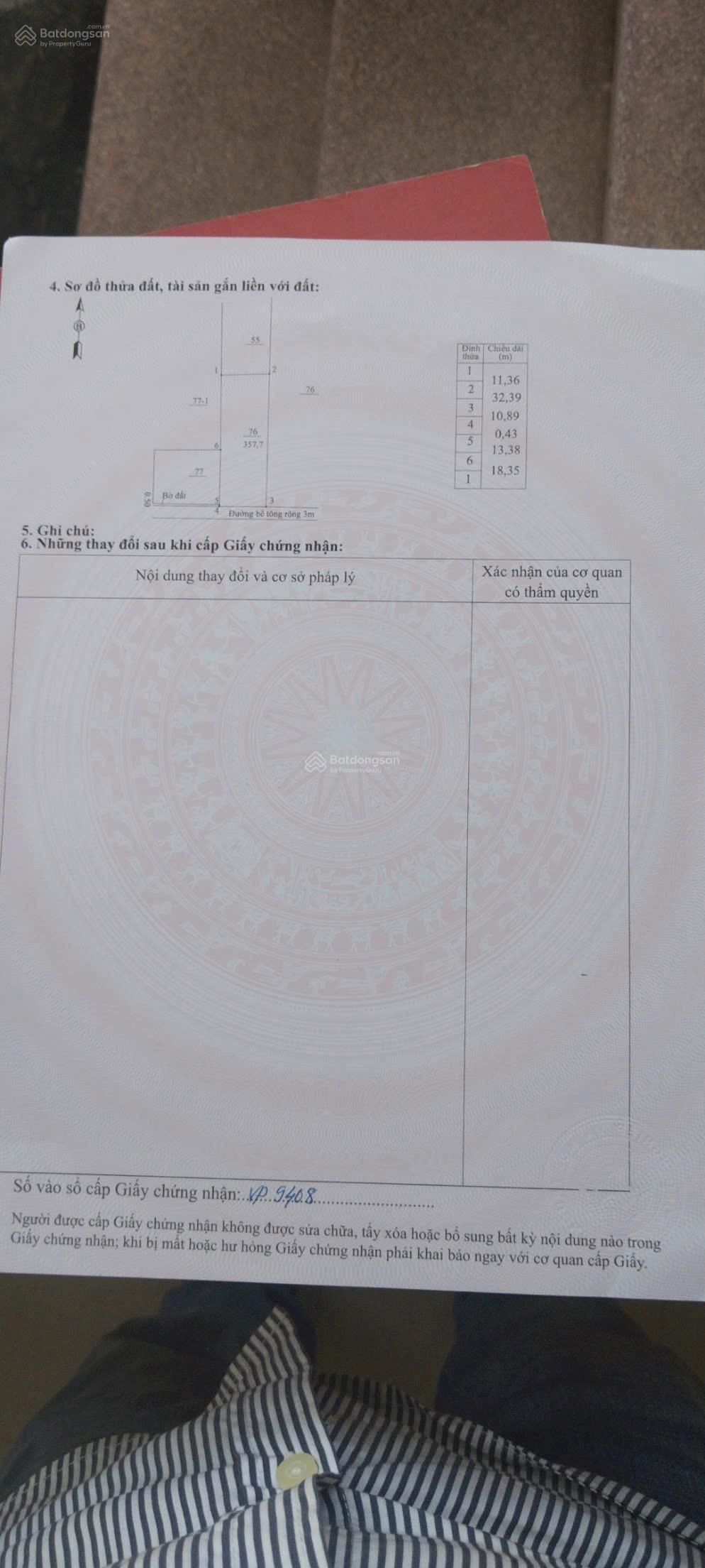 Lô đất vườn giá khá rẻ bê tông ô tô đên đất 358m2 gần Hội An