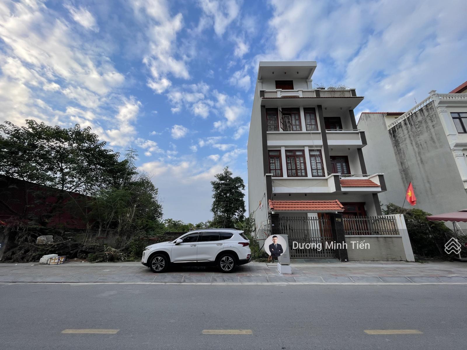 118.4m2 đất mặt đường Hoàng Thế Thiện - Ngang 7.4m - Đông Nam