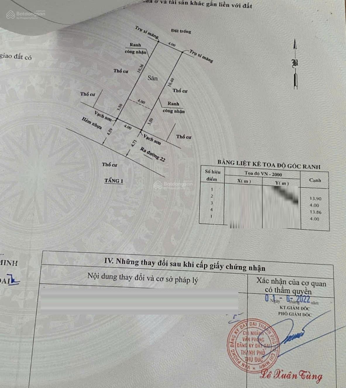 Đất Linh Đông, cách Phạm Văn Đồng chỉ 500m, giá 5 tỷ
