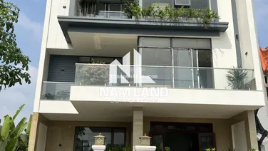 Cho thuê nhà đường Bát Nàn gần sông Sài Gòn hầm 4 lầu 5 phòng có nội thất, thang máy khu an ninh