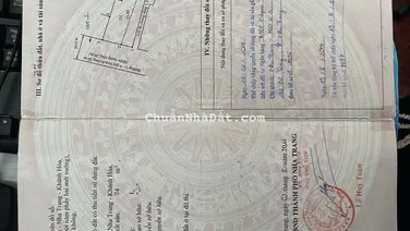 BÁN CĂN GÓC MẶT TIỀN ĐƯỜNG 2/4 PHƯỜNG VẠN THẠNH NHA TRANG NGANG 8M