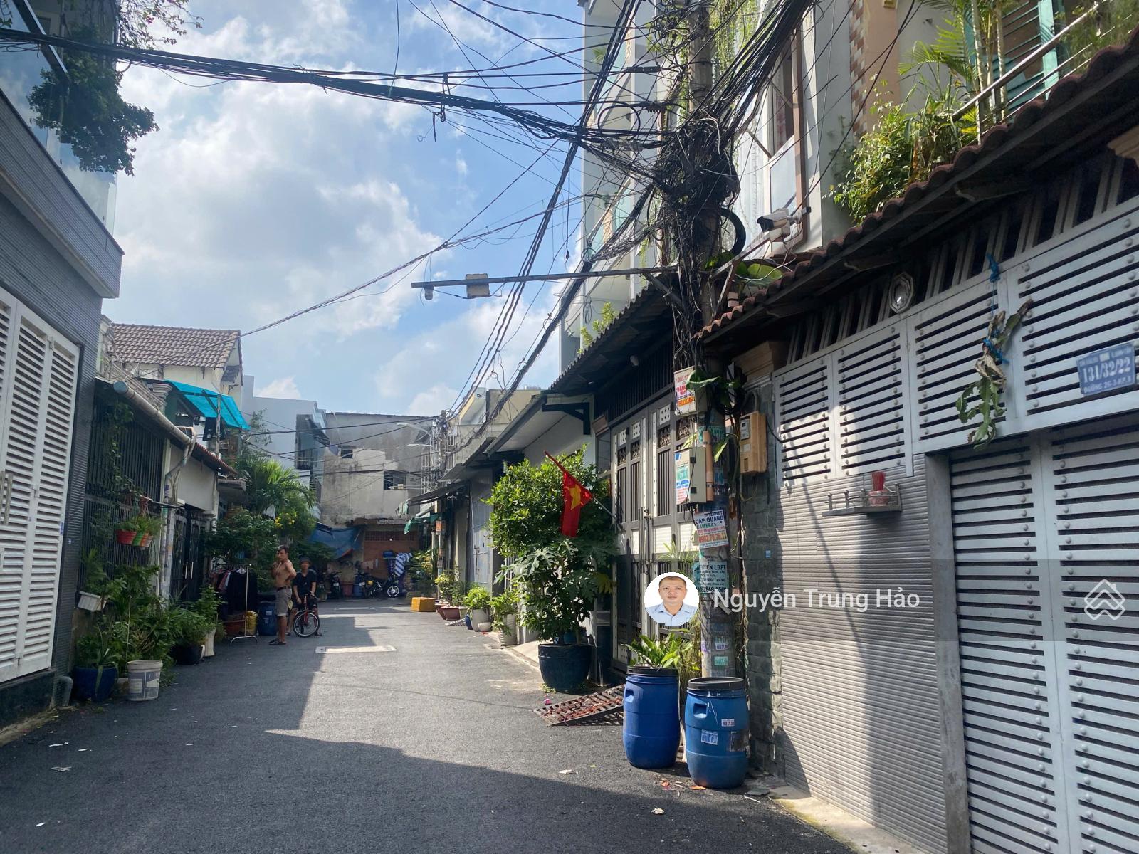 Bán đất đường 26/3 hẻm nhựa 5m DT 5x10m giá 4.25 tỷ thương lượng.