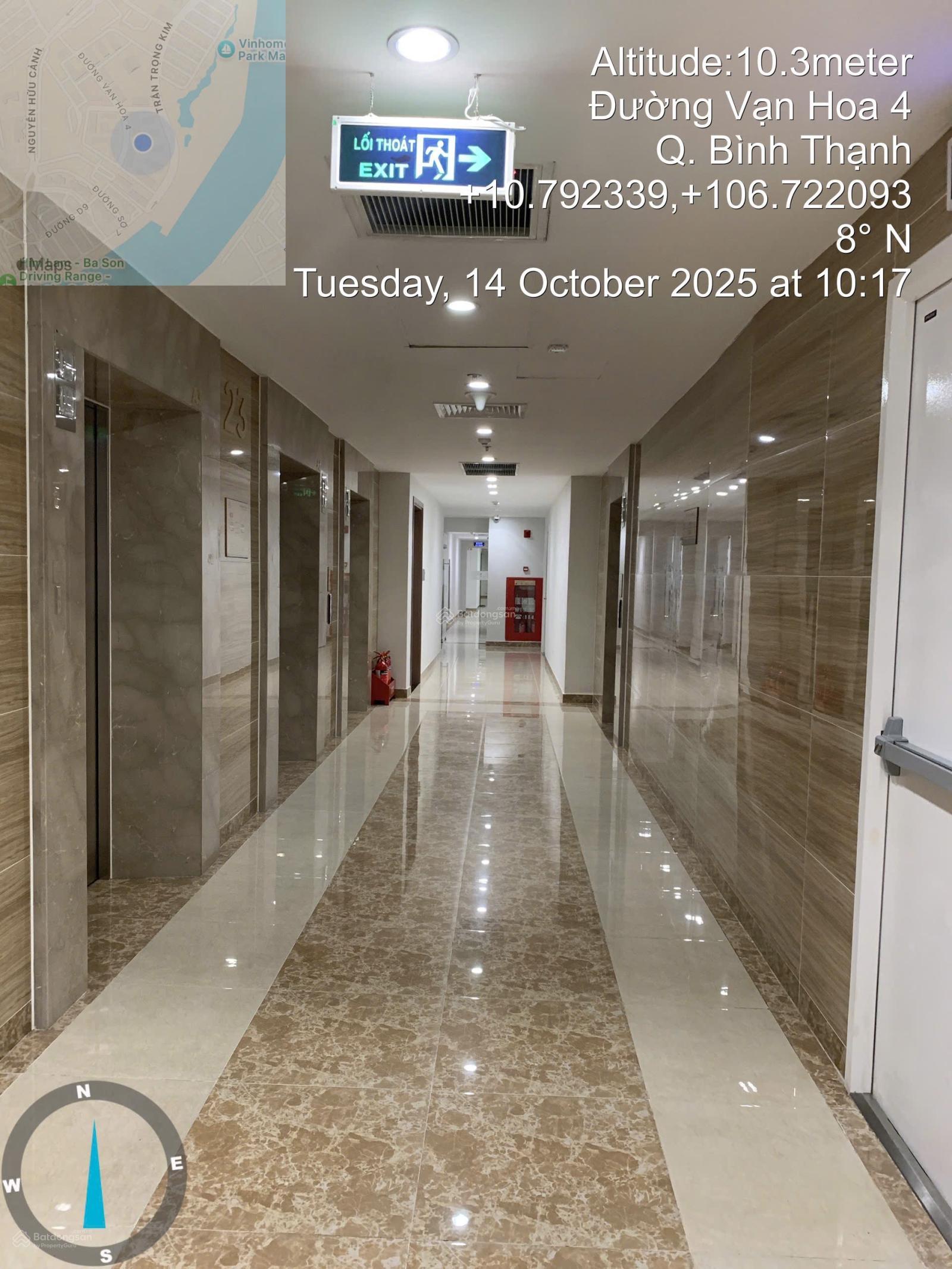 Bán căn hộ 2 phòng ngủ diện tích 82,3 m2 tầng 23 tòa Park 3, view sông Sài Gòn LH :0901 001 ***