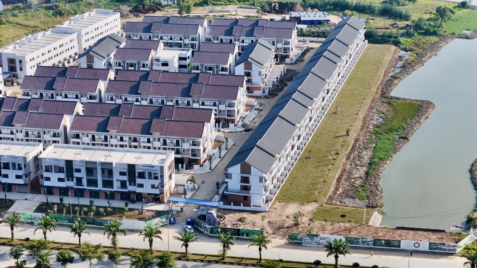 Bán liền kề view sông đẹp tại The Greenery Hải Phòng, 6,6 tỷ, 80m2