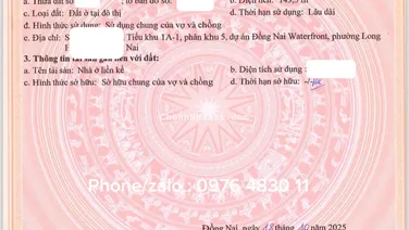 Sổ Hồng sẵn sang tên . Nhà phố vườn Izumi GĐ1 diện tích 123m2 , Chủ cần tiền bán gấp giá 7,2 tỷ