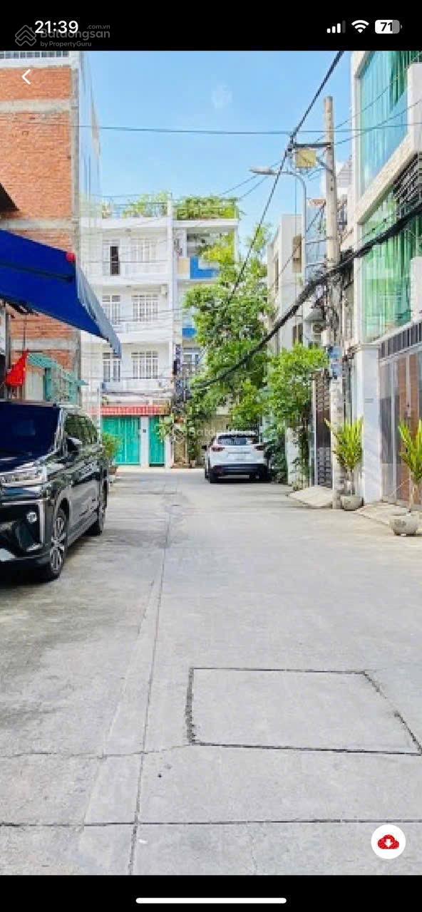 THƠM NGÁT BÌNH THẠNH SÁT BẠCH ĐẰNG NGÃ TƯ HÀNG XANH 50 m2 HẺM 5 M thoáng -4 TẦNG BTCT CHỈ 9.3T