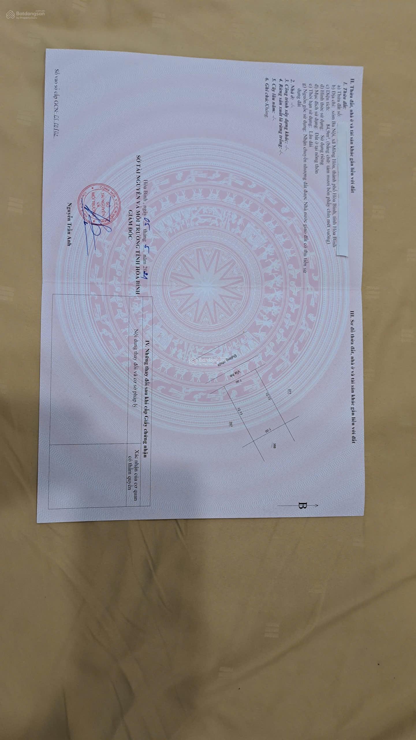 Cần tiền bán gấp 3 lô đất nền dự án Hòa Bình Green Valley, cạnh KCN Bình Phú, Hòa Bình