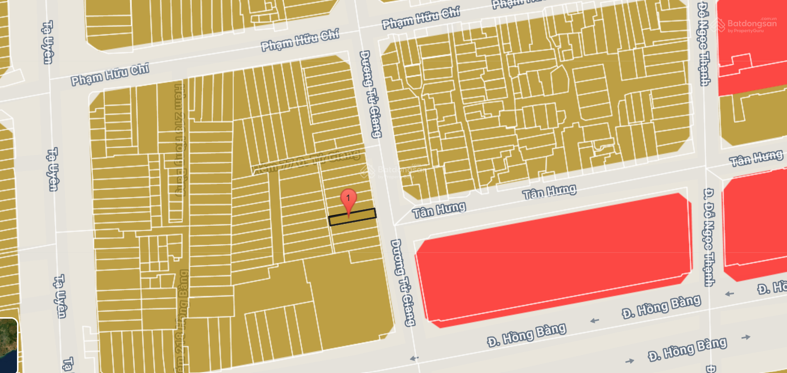 Bán căn nhà 4 tầng mặt tiền đường Dương Tử Giang Phường Chợ Lớn, Tp Hồ Chí Minh