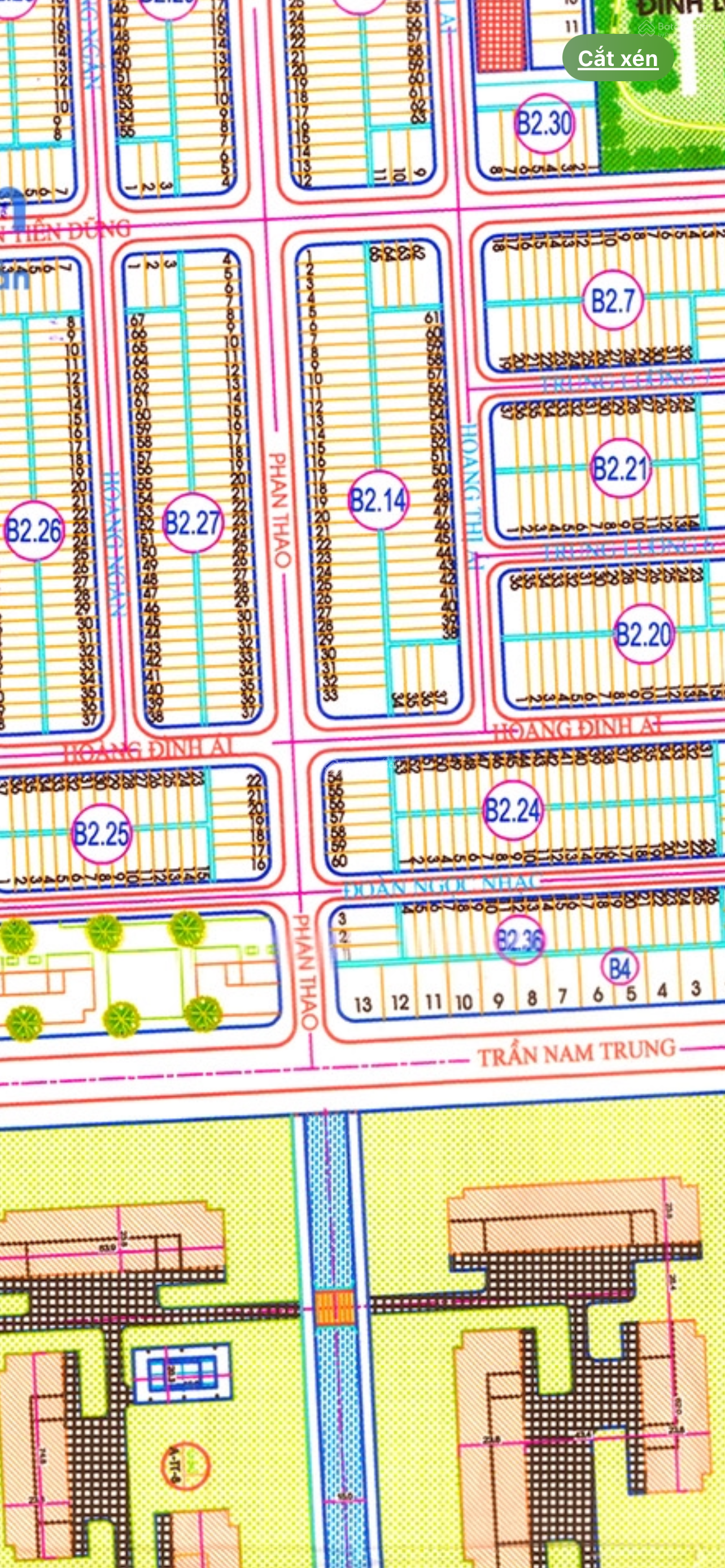 Bán đất Phan Thao Hòa Xuân 125m2 Đường 10.5m lề 5m Gần lô góc Hoàng Đình Ái LH 0915 531 *** ANguyên