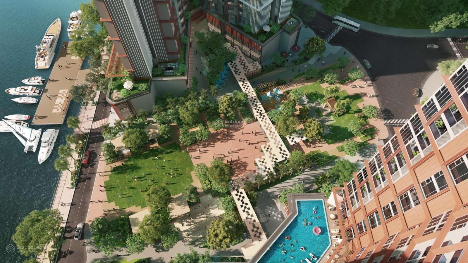 Tìm đâu ra căn 1PN+ (59m2) view công viên giá dưới 5 tỷ tại Sun Symphony?