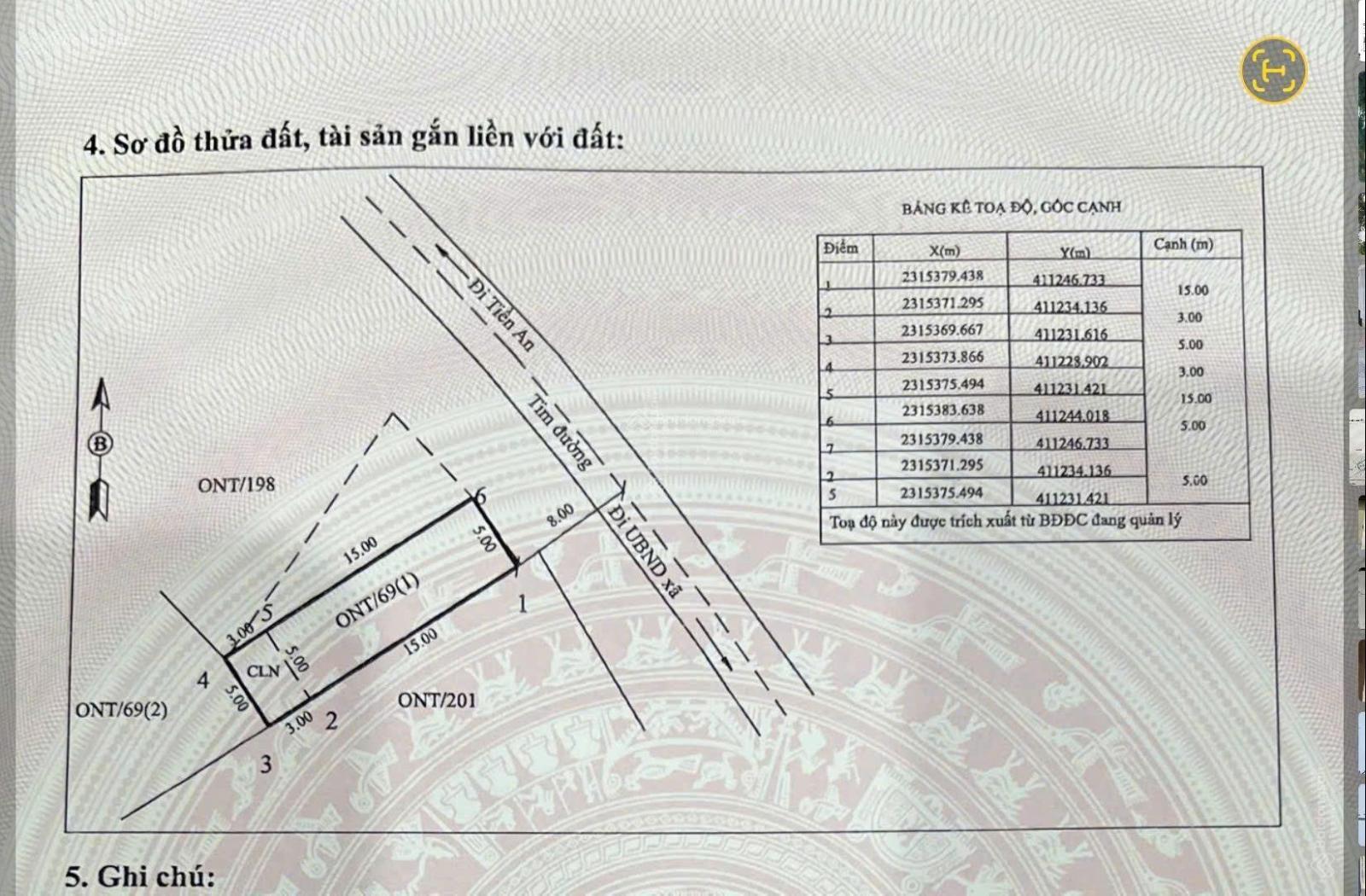 Bán đất Hà An, 40 triệu, 150m2, pháp lý đầy đủ, mặt tiền 7.5m. Trục thông xuống Vin Hạ Long Xanh