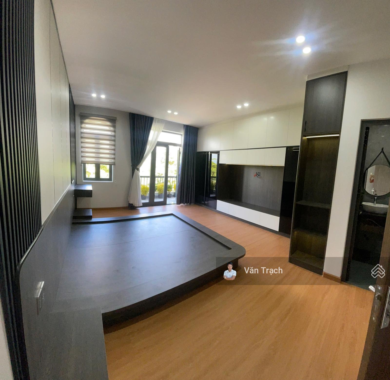 Nhà mới xây hiện đại đẹp full nội thất xịn KĐT Mỹ Gia, Vĩnh Thái, Nha Trang đường thông thang máy