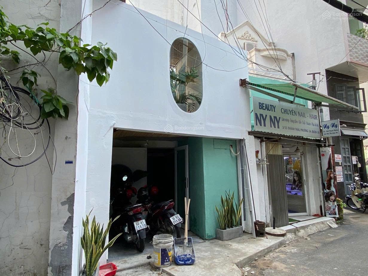 Siêu Hiếm! Nhà hẻm nhựa 8m đường Thành Thái, Q10 ( 4mx20m). NH; 6.8m. 2 tầng. Giá chỉ 15.5 tỷ