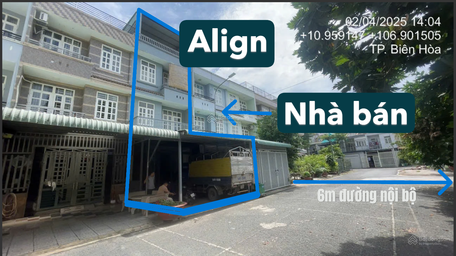 Bán nhà riêng 4PN 2WC 80m² tại Tân Biên, Biên Hòa