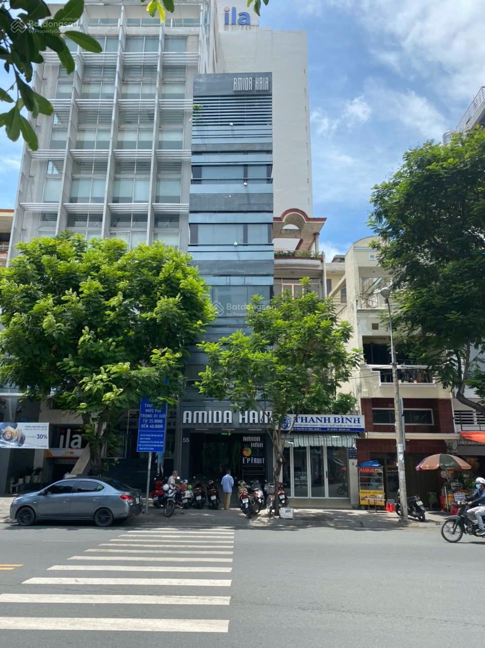 TÒA NHÀ MT NGUYỄN CƯ TRINH Q1 - NGAY KS PULLMAN - HĐT 95TR/THÁNG - 7 TẦNG - 45 TỶ - DT: 4,4M X 17M