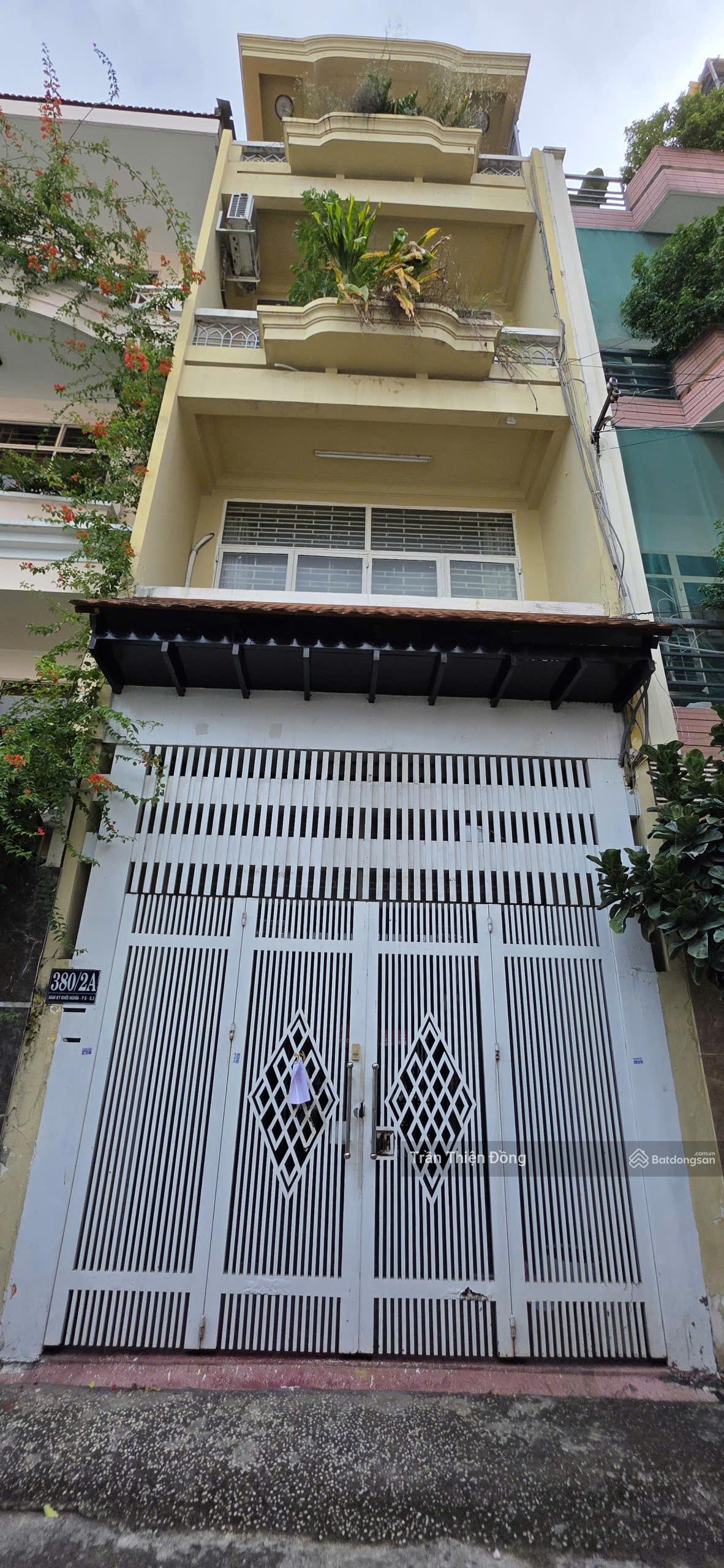 Chính chủ bán gấp HXH 380/2A Nam Kỳ Khởi Nghĩa, P.Võ Thị Sáu - Q3 (4x15)m - 4 tầng. Chỉ 18,5 tỷ TL