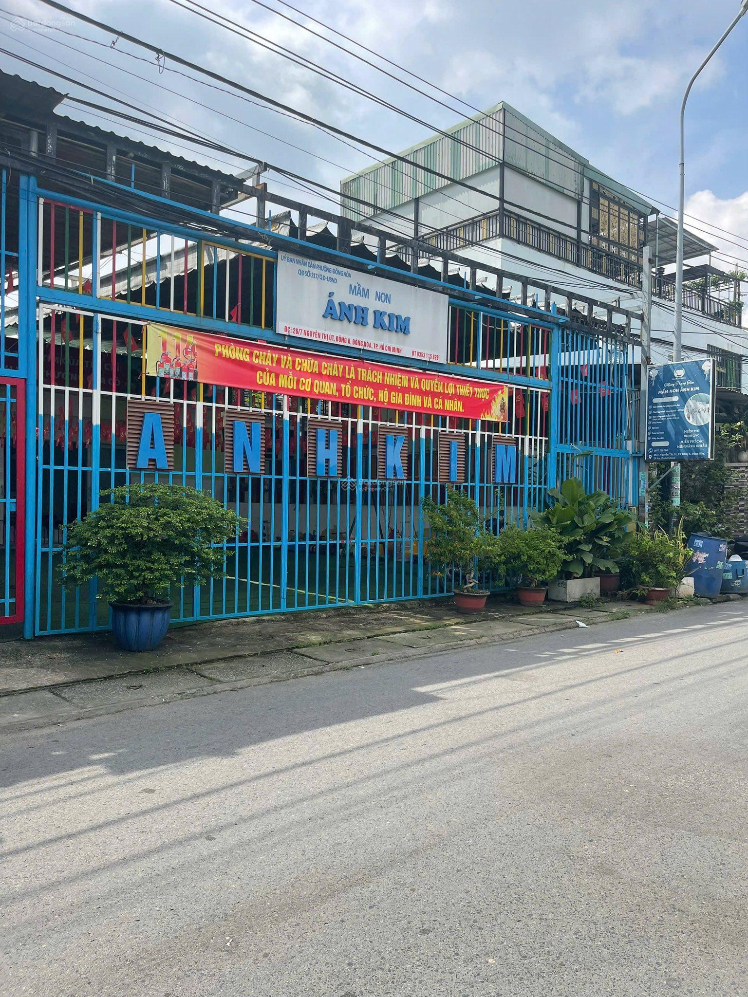 Bán đất mặt tiền đường Nguyễn Thị Út 79m2, P. Đông Hòa, TP. Dĩ An vị trí kinh doanh tốt