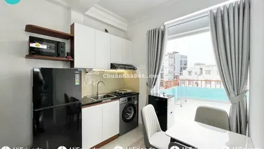 New 100%| Căn hộ 2PN 60m2 ban công sân vườn, thang máy, full NT, gần CV Lê Văn Tám, chợ Tân Định