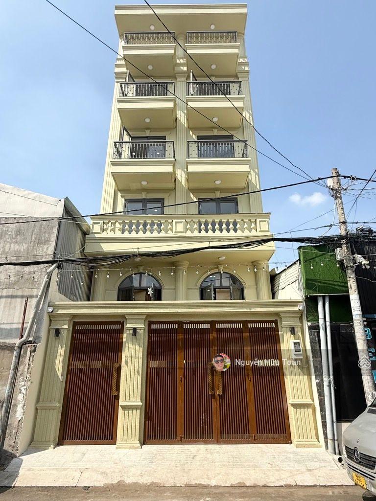 35T - 7tầng 6,5x26m mặt tiền dự kiến thu nhập 1,2T/năm đường An Hội, P. An Hội Đông, Quận Gò Vấp