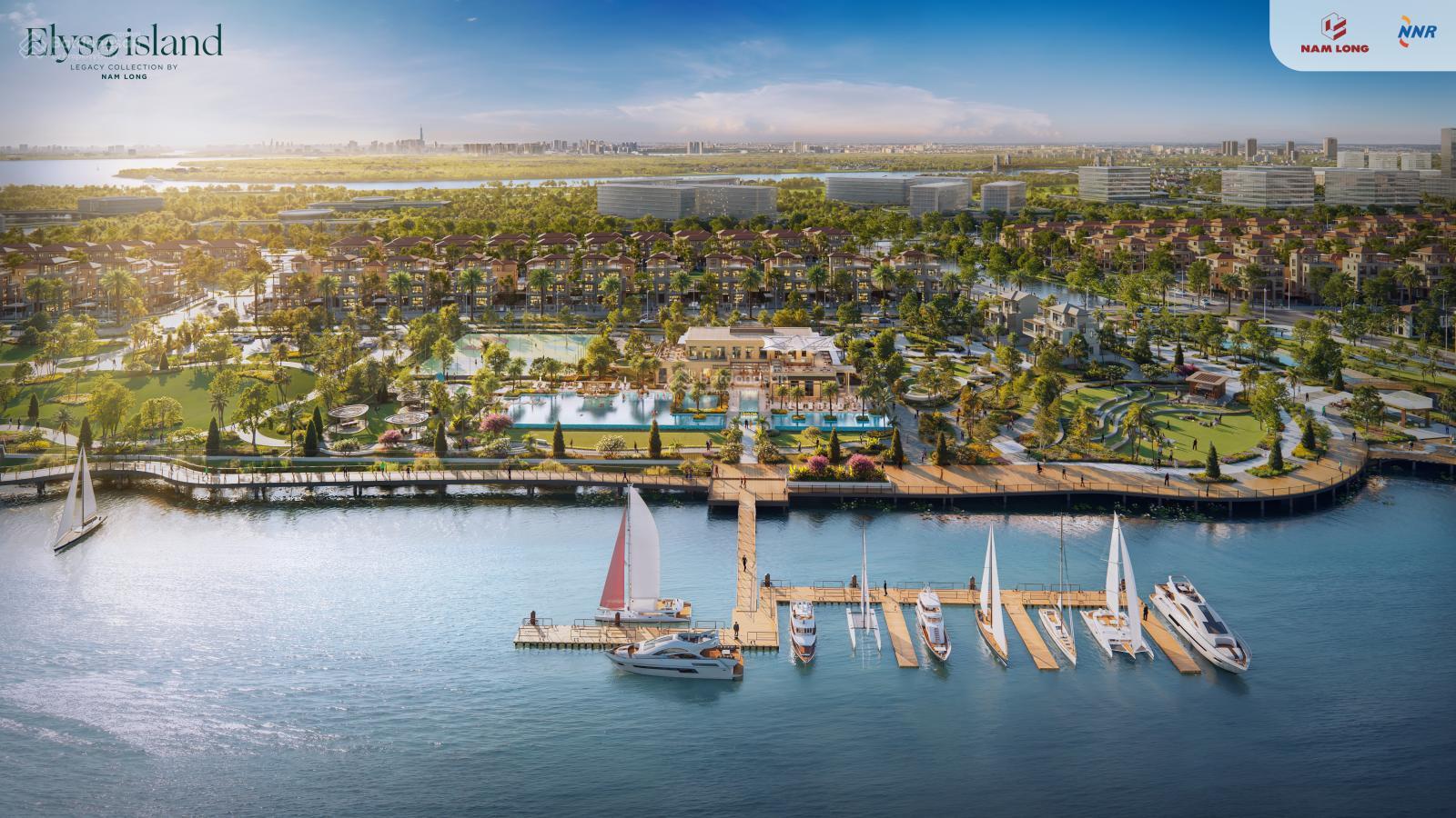 Sàn CĐT Nam Long - chọn căn đẹp - biệt thự đảo Đại Phước Elyse Island - Thanh toán 24 tháng