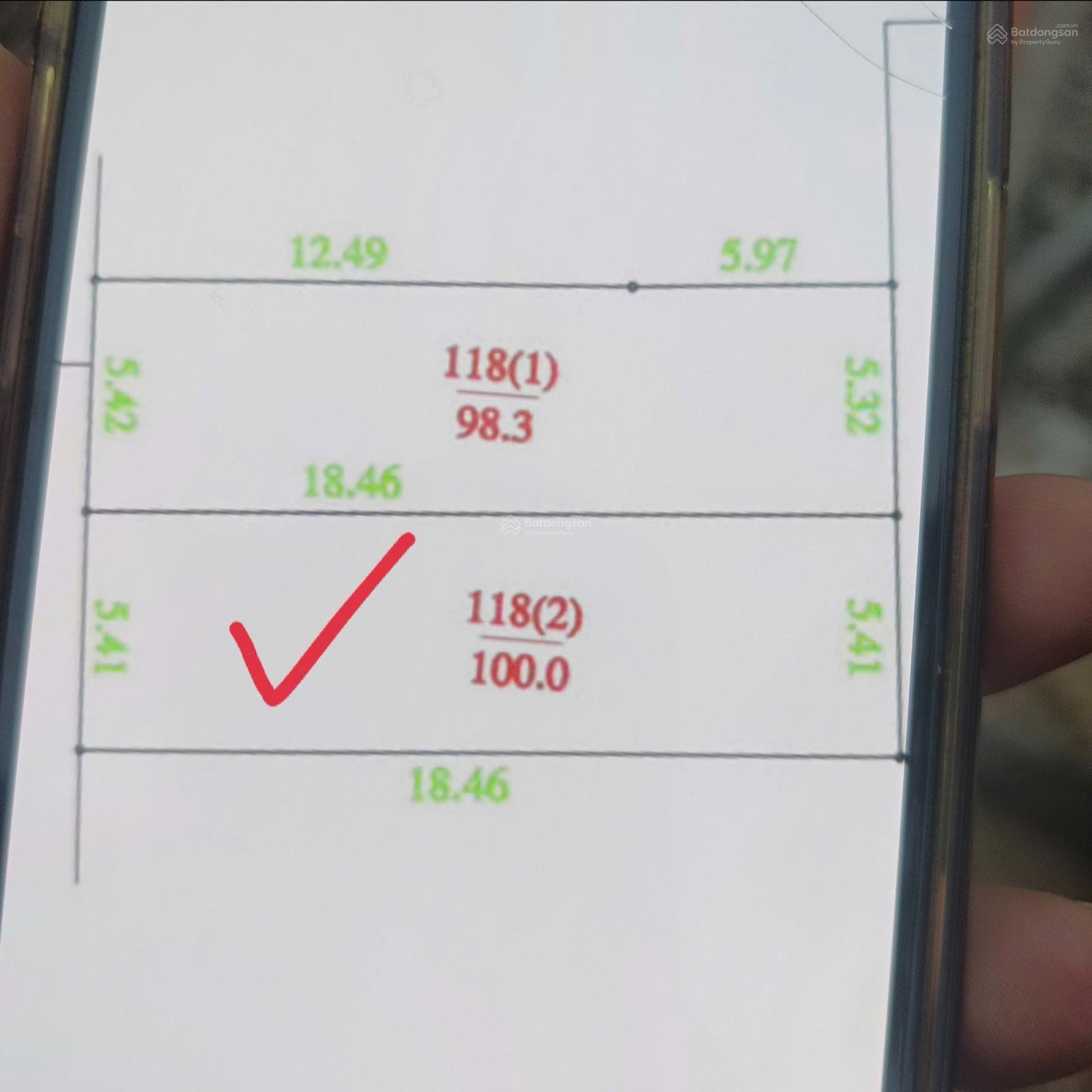 Cần bán lô đất Vĩnh Lộc- Chương Dương gần tỉnh lộ 427 giá 46 triệu/m