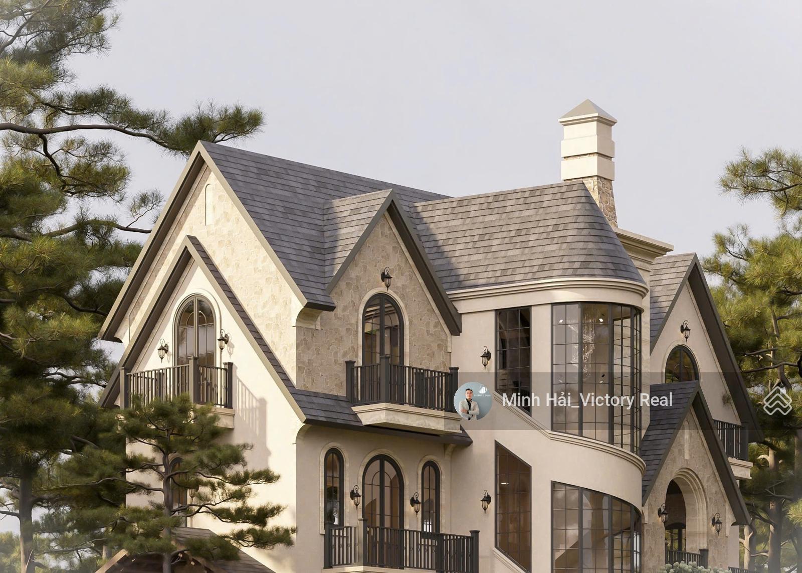 Bán siêu phẩm biệt thự mặt tiền An Sơn, Phường 4, Đà Lạt | villa cao cấp 300m² nội thất nhập Đức