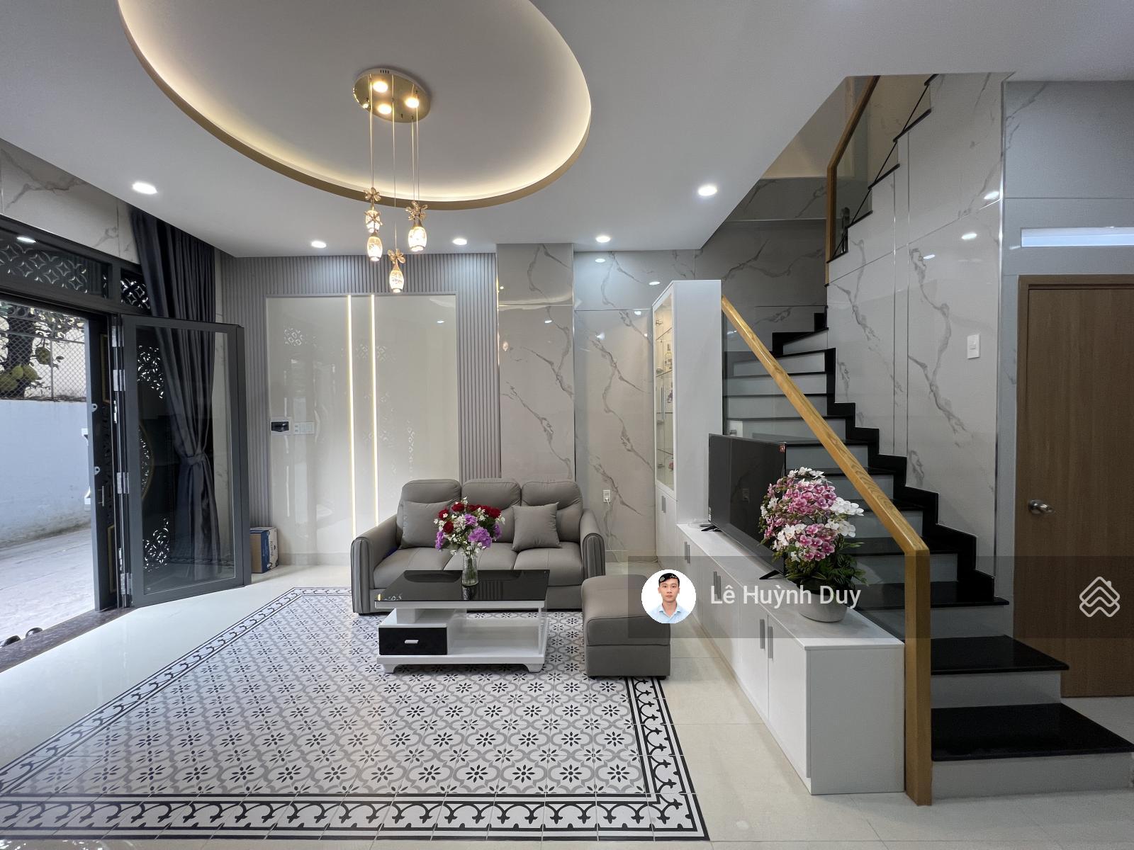 Hẻm xe hơi - 42,5m2 - khu đồng bộ - 4 tầng - 8,9 tỷ - Lê Quang Định, Bình Thạnh