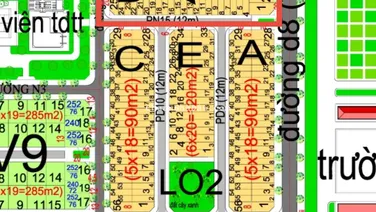 Bán đất HUD Nhơn Trạch nhóm 1 LO2, gần Lê Hồng Phong, 100m2, giá 1,75 tỷ, sổ hồng riêng