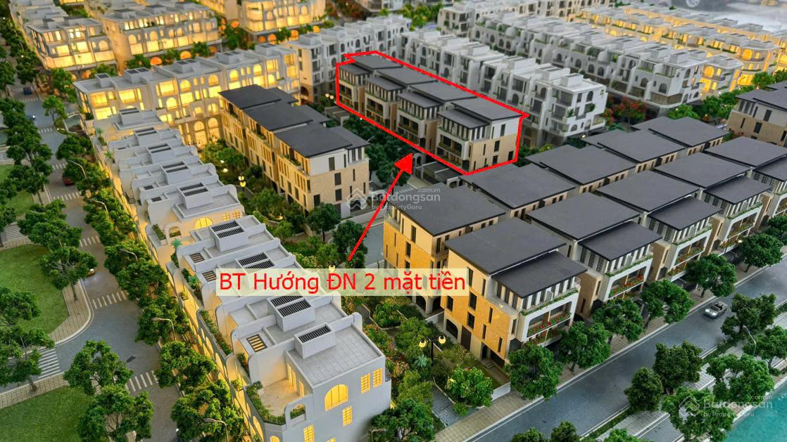 Bán căn BT hoa hậu DT 160m2 giá 128tr/m2 hướng ĐN tại Vaquarius Văn Giang, có đang được HTLS 0%