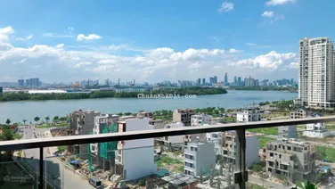 Bán căn 2PN, view trực diện sông rất đẹp One Verandah Quận 2