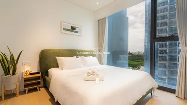 Cho thuê căn hộ 3 phòng ngủ, full nội thất, Eco Green. Giá 20 triệu/tháng