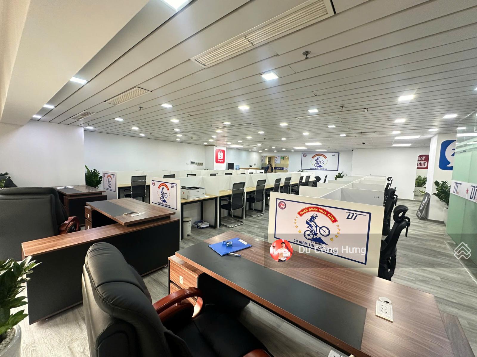 BQL cho thuê văn phòng sẵn nội thất, phòng ban tại N05 - Hoàng Đạo Thúy 200m2 giá 250k/m2/tháng