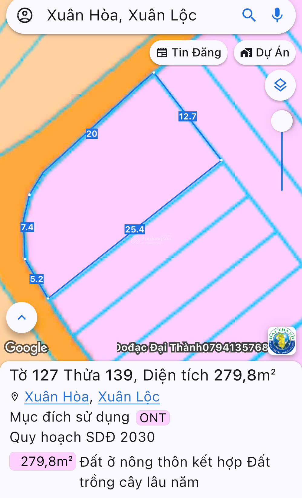 BÁN ĐẤT HAI MẶT TIỀN ĐƯỜNG BÊ TÔNG TẠI XUÂN TÂM, CÁCH ĐƯỜNG NHỰA 200M, ĐẤT THỔ CƯ TOÀN BỘ, GIÁ RẺ