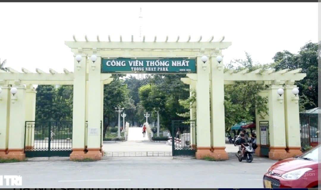 Bán Đất tặng nhà cấp 4- Phố Vân Hồ 3 - Hàng xóm C.Viên Thống Nhất, Ngõ rộng, Căn góc 55m2,hơn 14 tỷ