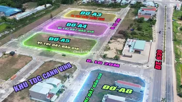 Bán đất tái định cư Canh Vinh đã có sổ đỏ, gần khu công nghiệp Becamex Vsip Bình Định