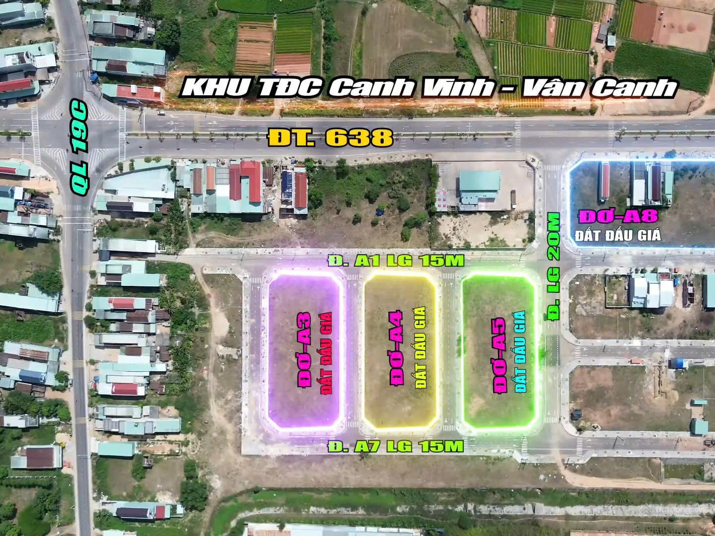 Bán đất tái định cư Canh Vinh đã có sổ đỏ, gần khu công nghiệp Becamex Vsip Bình Định