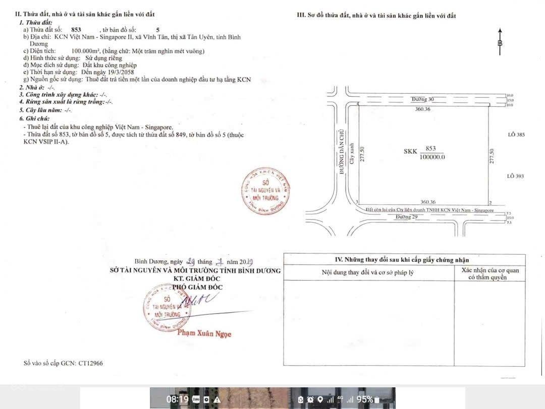 Bán đất khu công nghiệp Vsip 2A Bình Dương Bán đất khu công nghiệp Vsip 2A Bình Dương