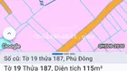 Đất xã Đại Phước mới, diện tích 115M full thổ cư, đường xe ba gác, Giá chỉ 1ty3